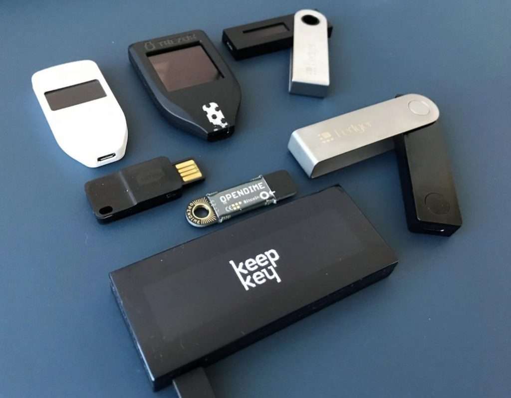 Hardware wallet test 2019